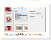 Javascript Photo Gallery Windows version - Thumbnails Tab