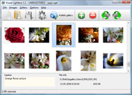 html floating dialogue Scrolling Photo Album Code