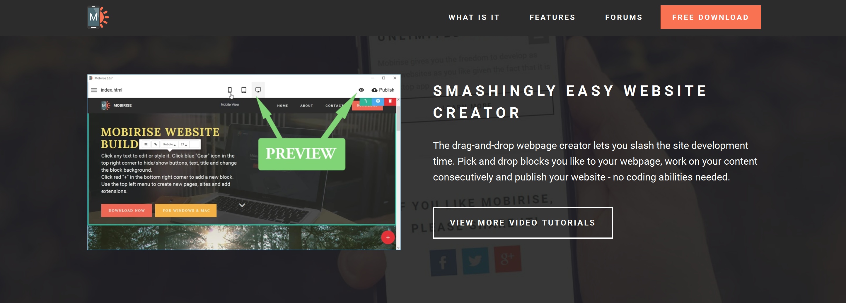 Free Responsive Web Page  Creator Software