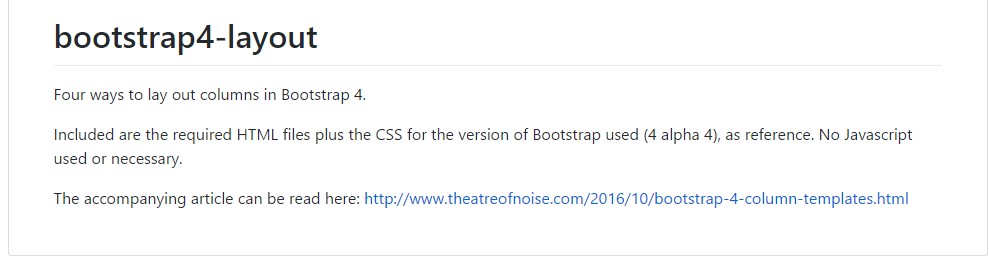  Design examples  inside Bootstrap 4